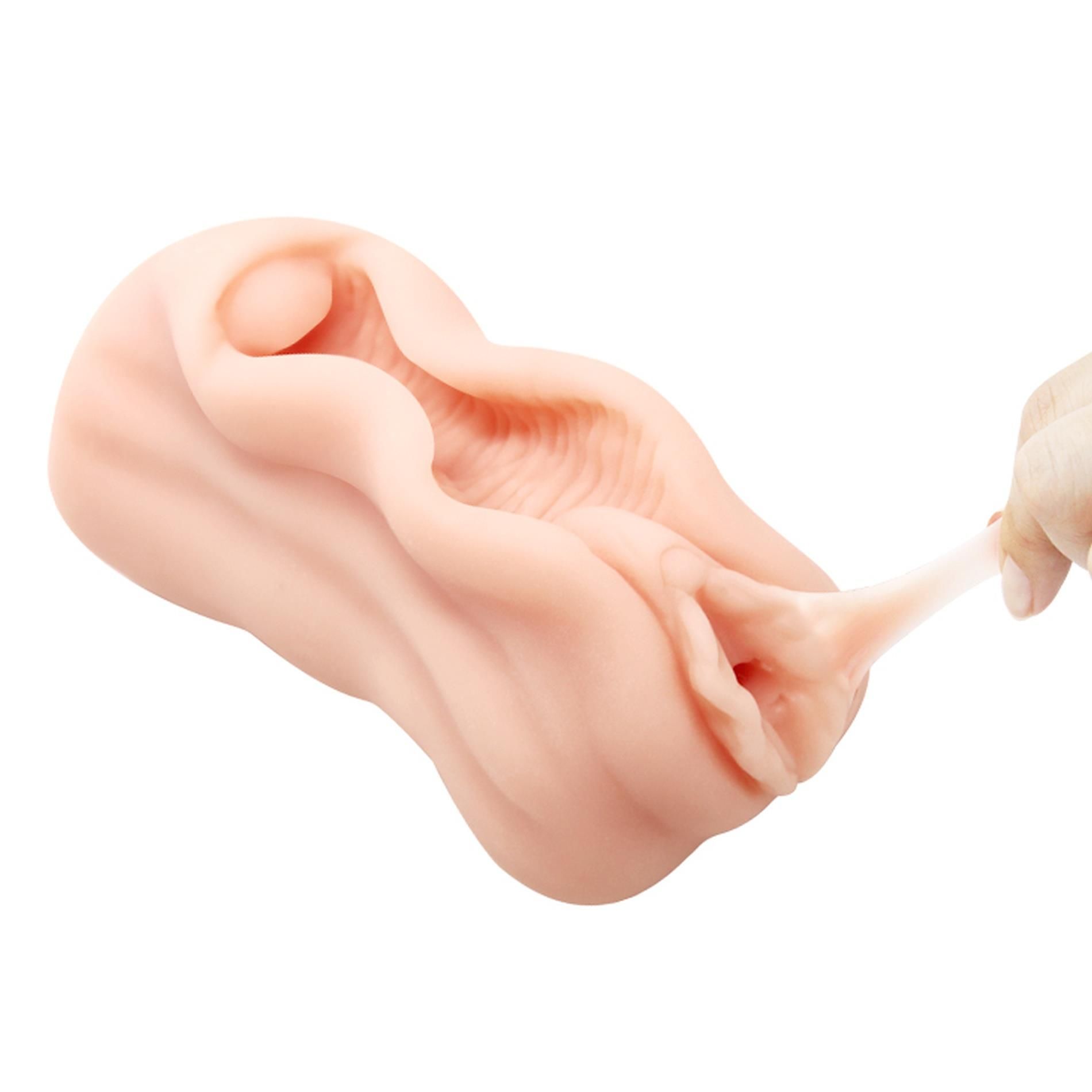 Crazy Bull Ava - Realistyczny masturbator, W kolorze cielistym, 14.8 cm