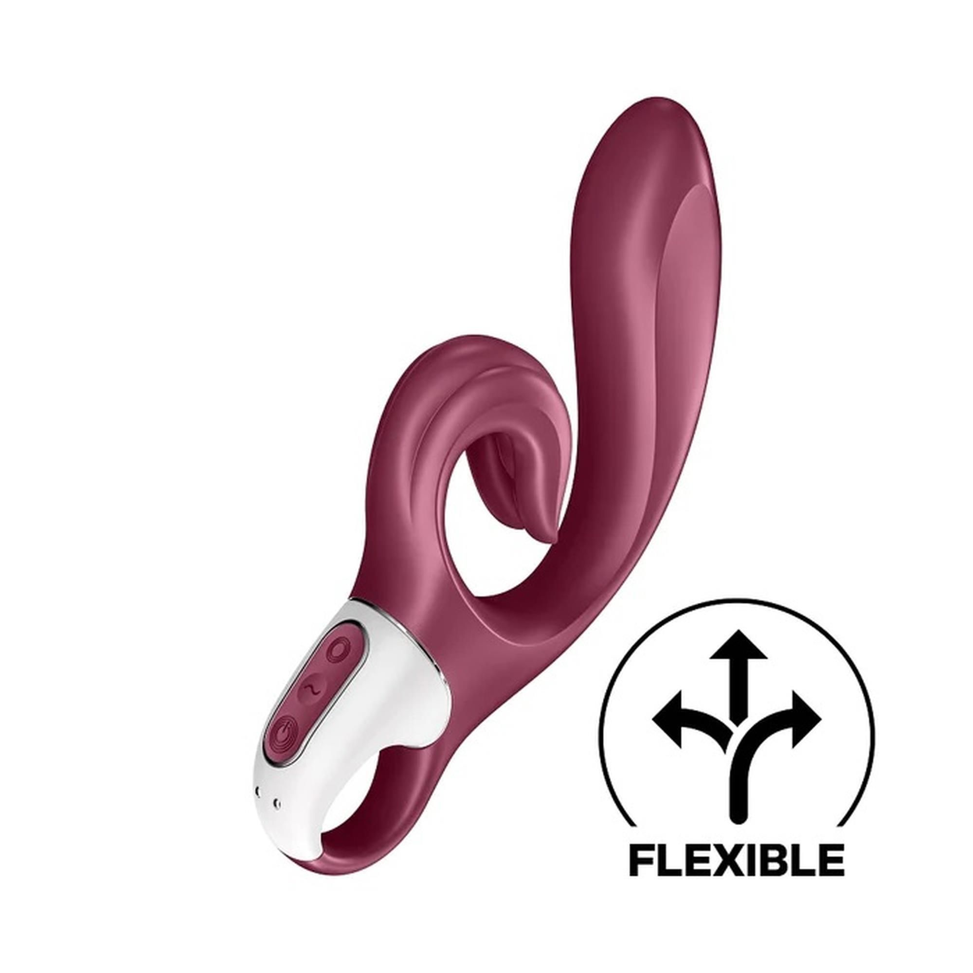 Вибратор-кролик Satisfyer Love Me, 22 см (бордовый)