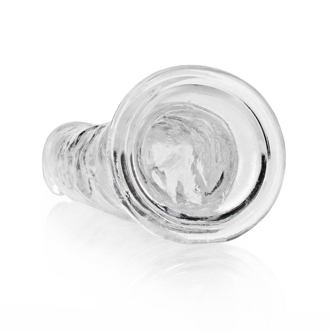 Dildo RealRock Crystal Clear 9'', 25 cm (przezroczysty)