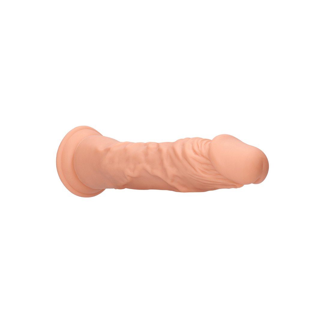 Фаллоимитатор RealRock Testicles, 24 см (телесный)
