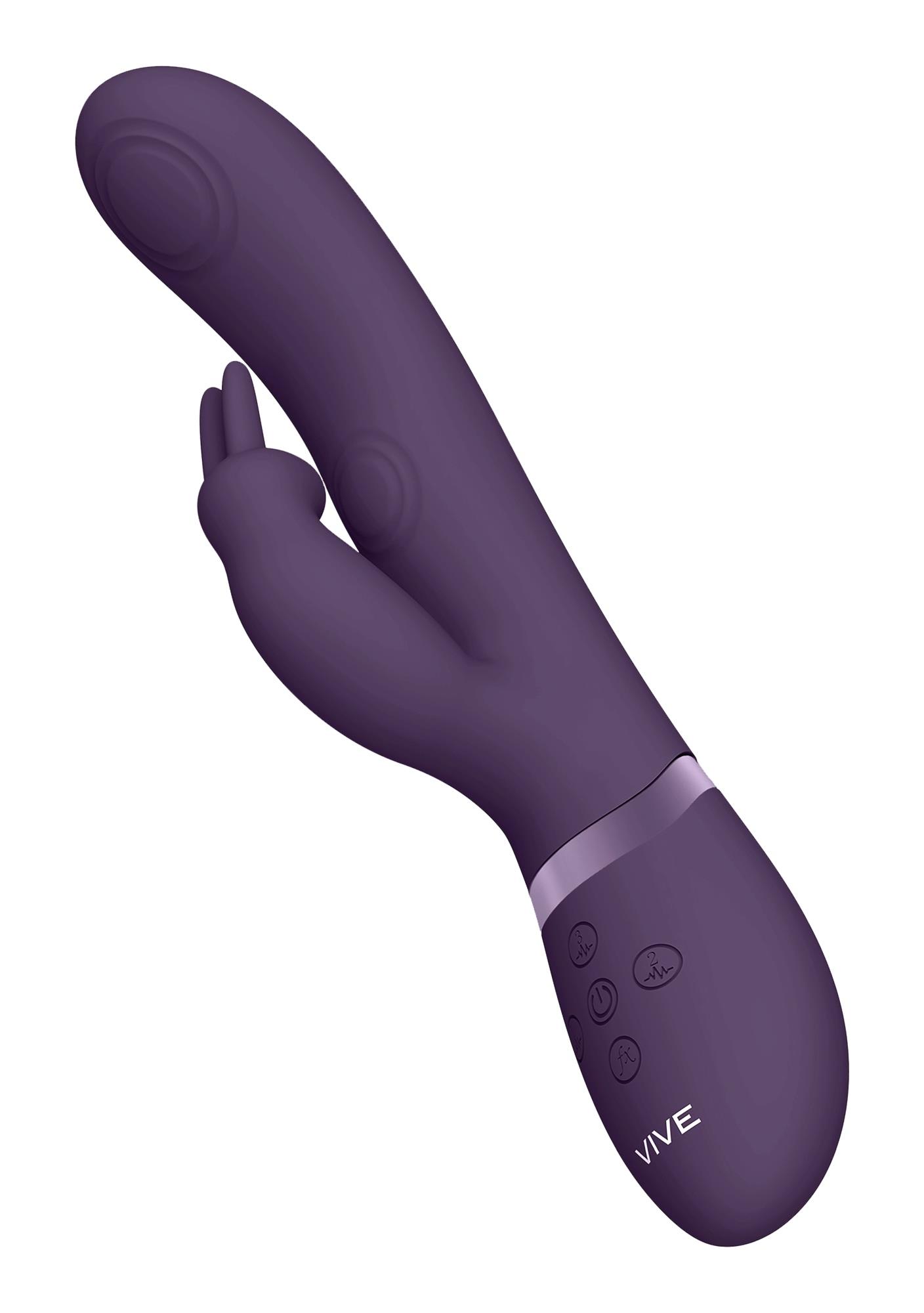 Вибратор-кролик Vive May G-Spot, 22 см (фиолетовый)