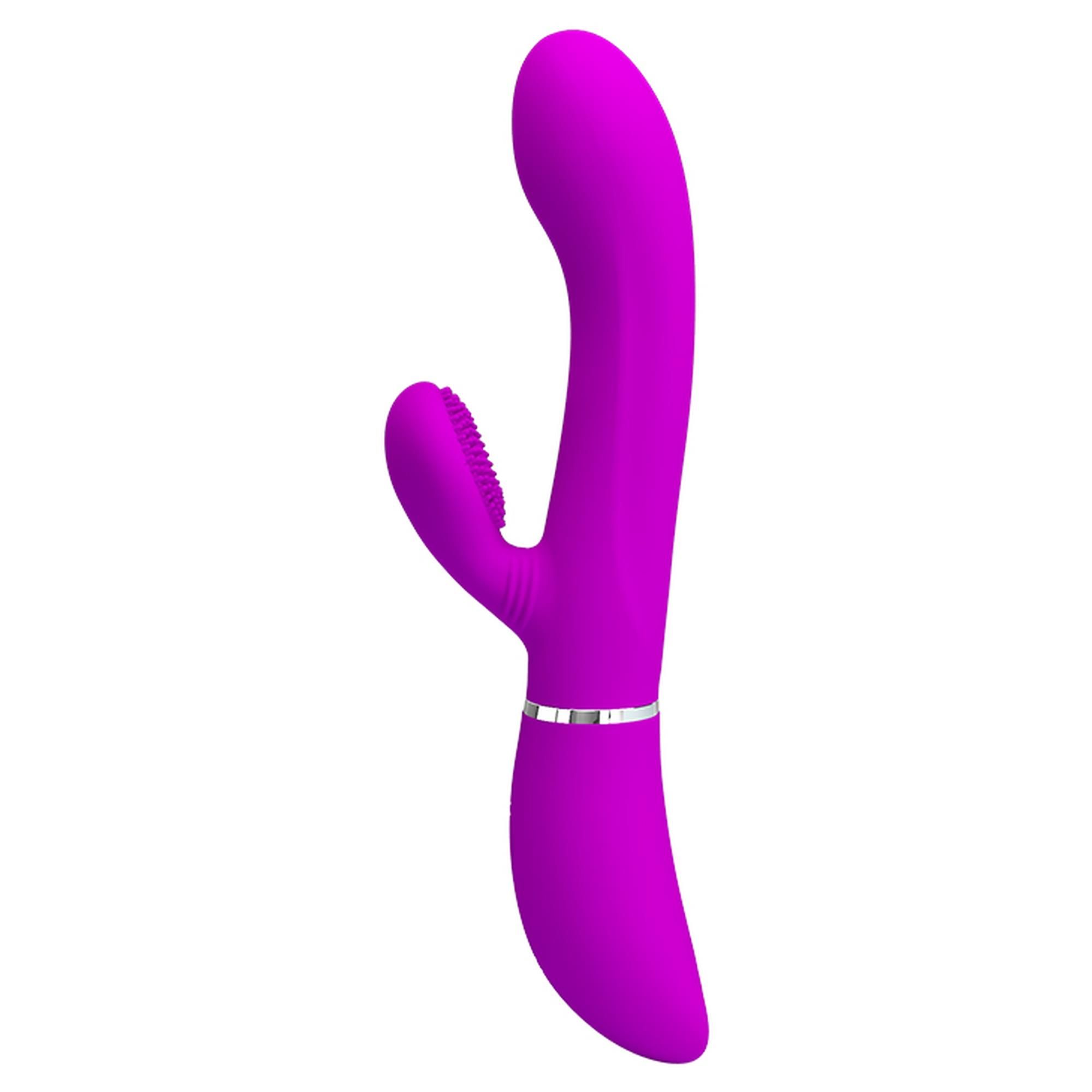 Вибратор-кролик Pretty Love Clitoris Vibrator, 20,8 см (фиолетовый)