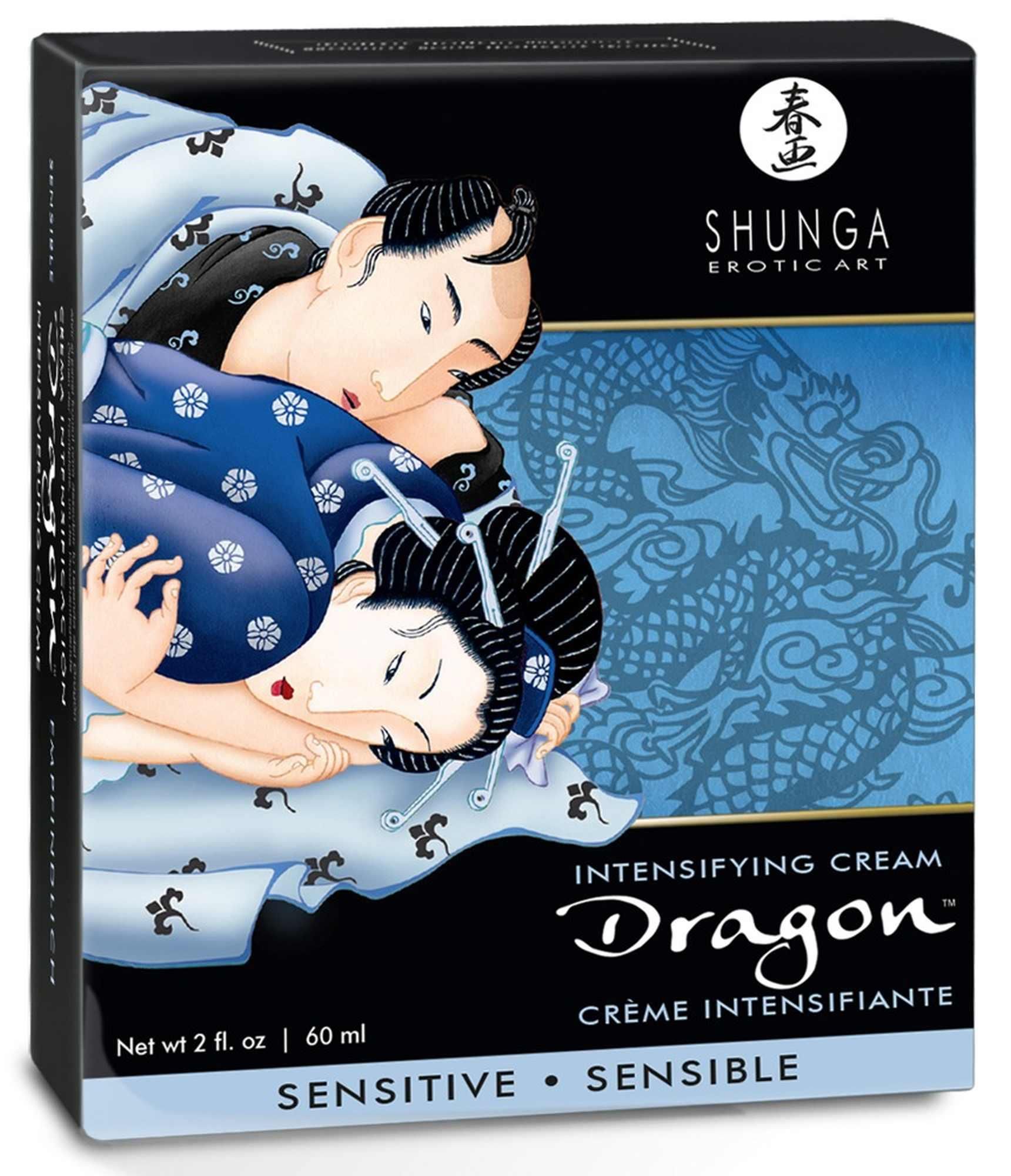 Стимулирующий крем для пар Shunga Dragon Cream Sensitive, 60 мл