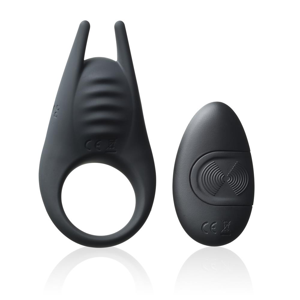 Виброкольцо INTY Toys Crave, 9.5 см (черный)