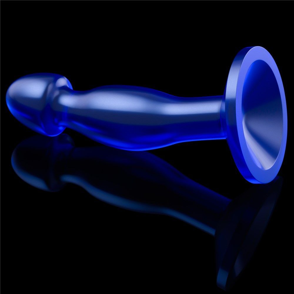 Анальна пробка Flawless Clear Anal Plug 6.5'', 16.5 см (синій)