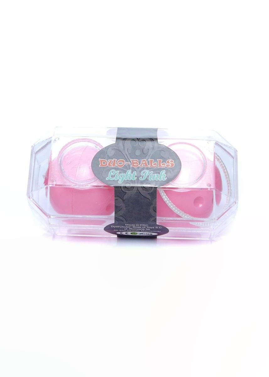 Вагинальные шарики Boss Series Duo Balls, 21 см (розовый)
