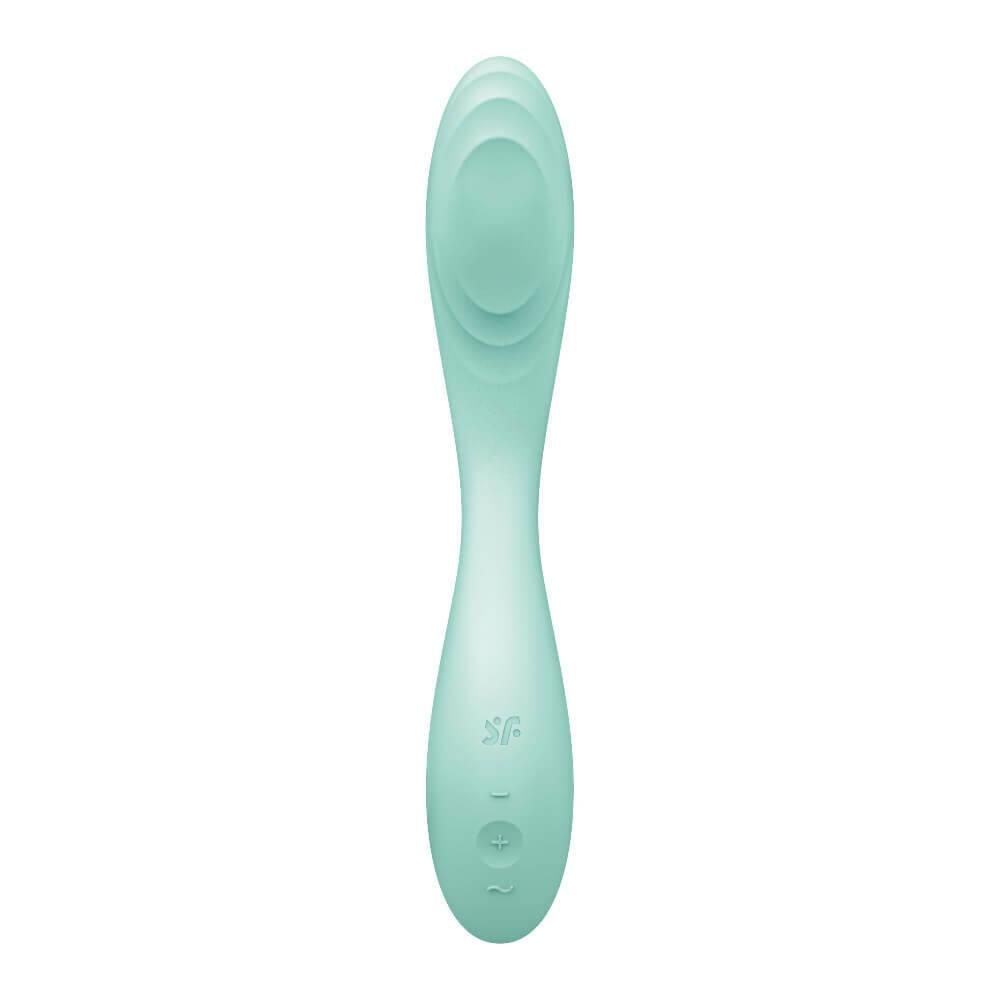 Вібратор для точки G Satisfyer Rrrolling Pleasure, 22 см (м'ятний)