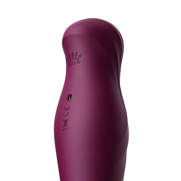 Вибратор Zalo King Vibrating Thruster, 30,2 см (фиолетовый)