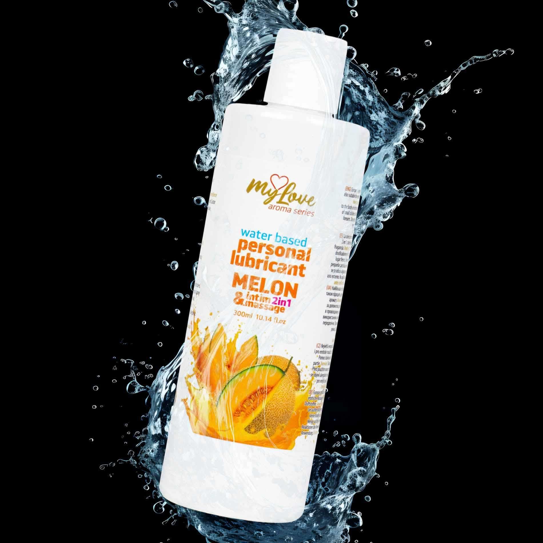 Лубрикант MyLove Aroma Series Intim&Massage 2in1 Melon, 300 мл