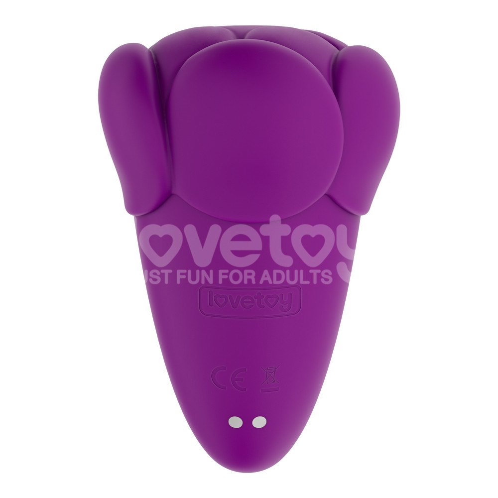 Вибратор для клитора Love Toy Flicker, 9.7 см (фиолетовый)