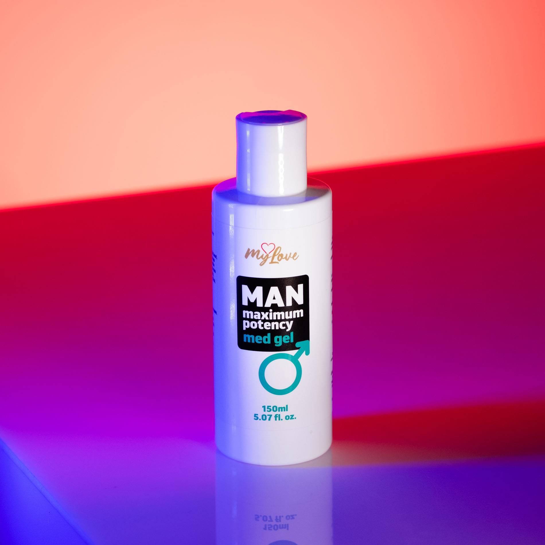 Лубрикант MyLove Man Maximum Potency Med Gel, 150 мл