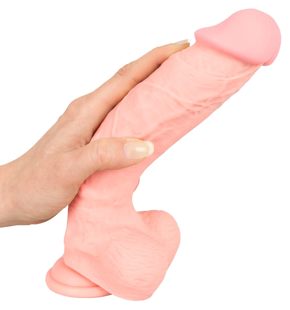 Фаллоимитатор Medical Silicone Dildo, 24 см (телесный)