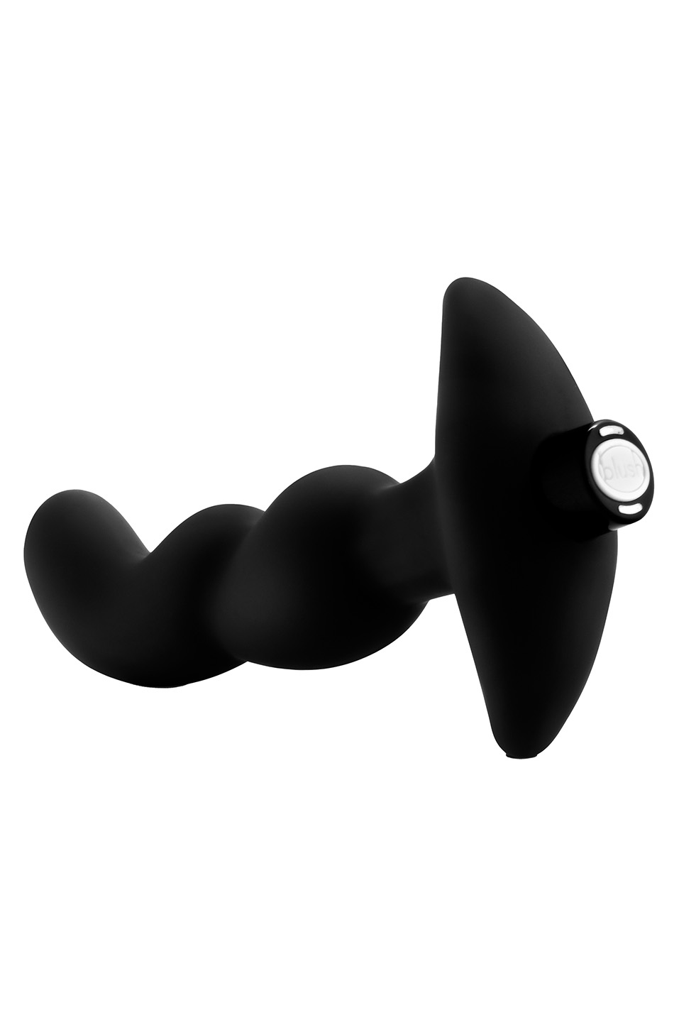 Стимулятор простаты Anal Adventures Platinum Vibrating, 15.2 см (черный)