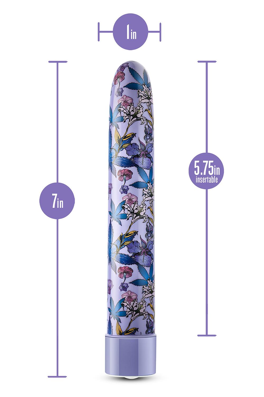 Вибратор Blush Limited Addiction Floradelic, 17.8 см (фиолетовый)