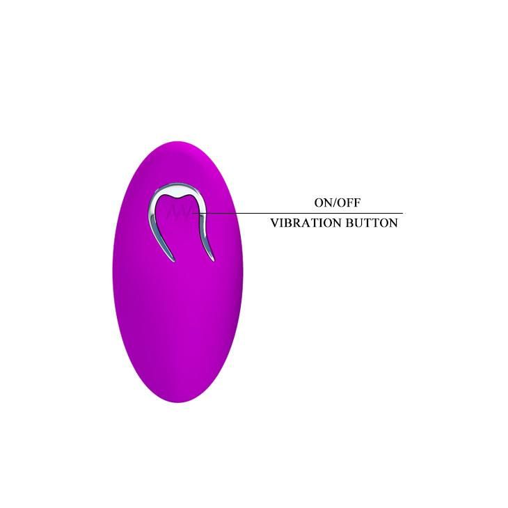 Віброяйце Pretty Love Arvin Vibrating Egg, 7,9 см (фіолетовий)