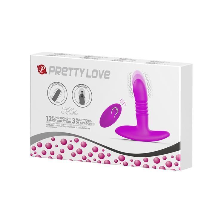 Стимулятор простаты Pretty Love Heather, 11,3 см (фиолетовый)