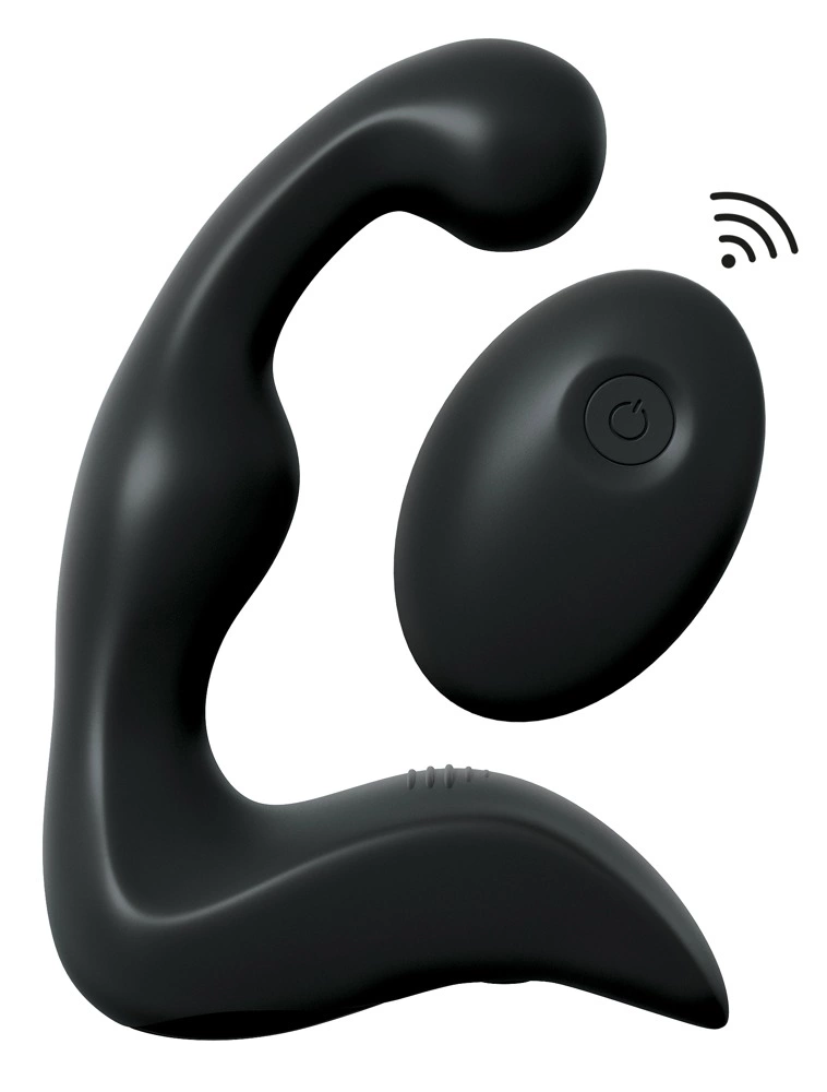 Стимулятор простаты Pipedream Remote Control P-Spot Pro, 14.2 см (черный)