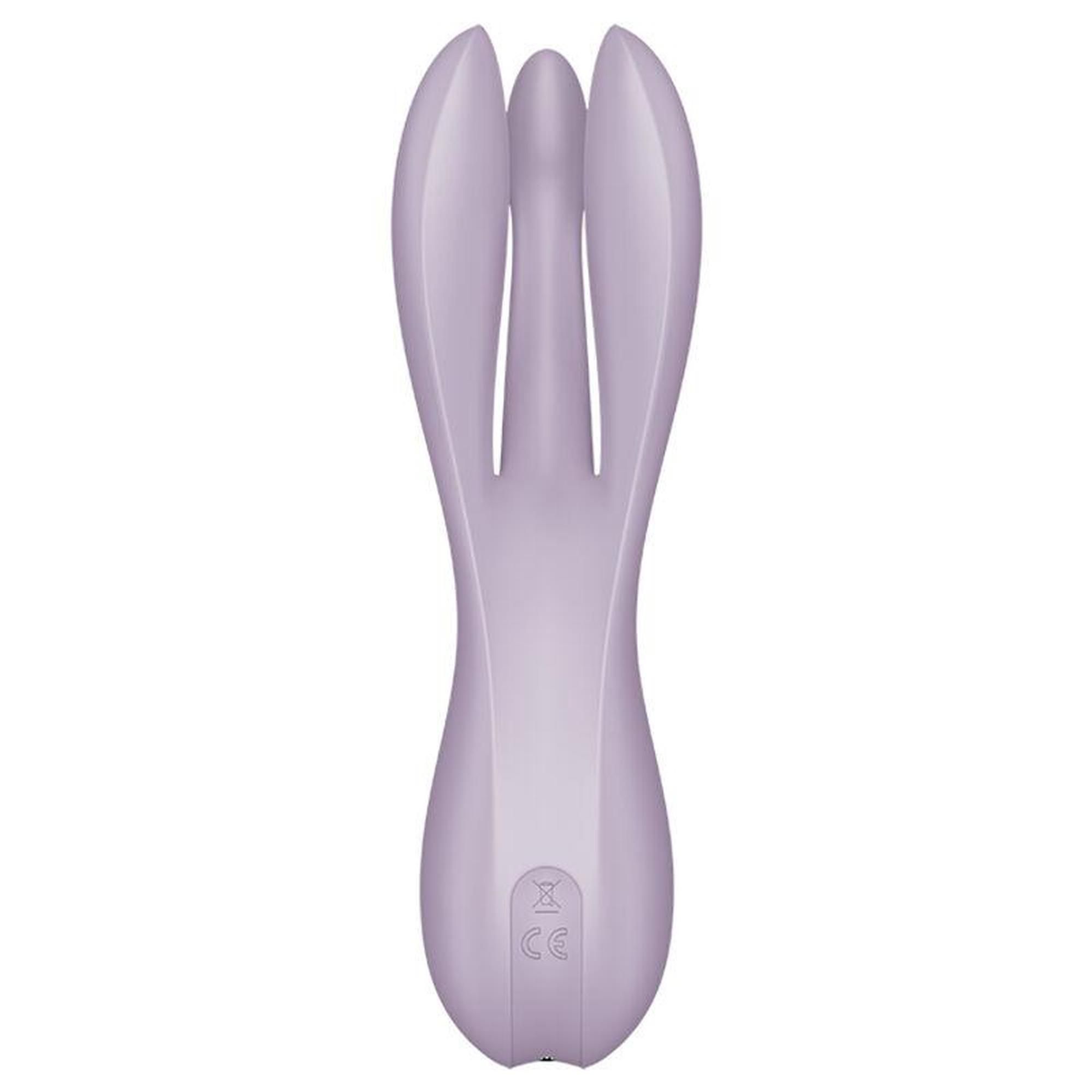 Wibrator Satisfyer Threesome 2, 14 см (фиолетовый)