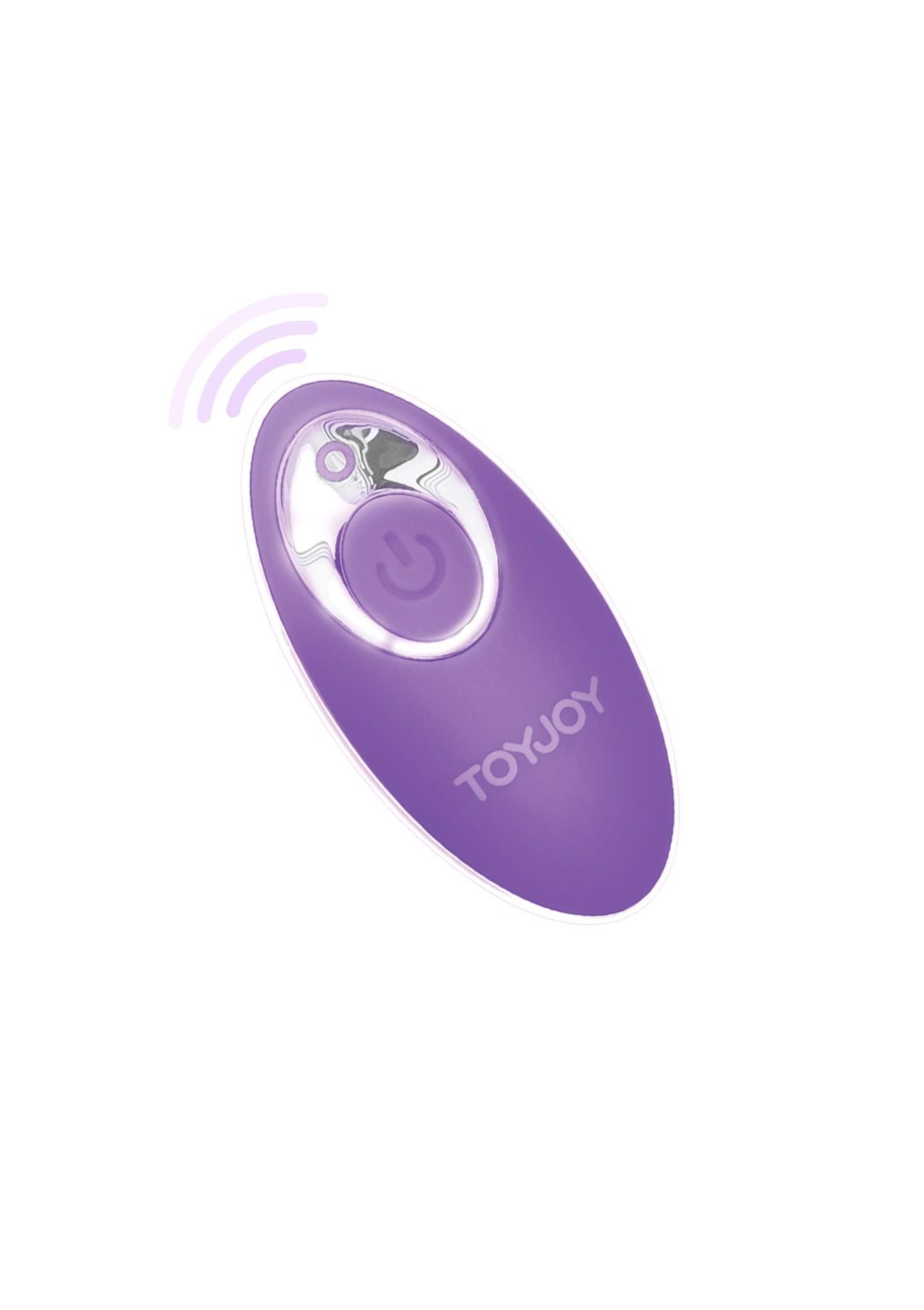 Виброяйцо Toy Joy Make My Orgasm Eggsplode, 8,9 см (фиолетовый)