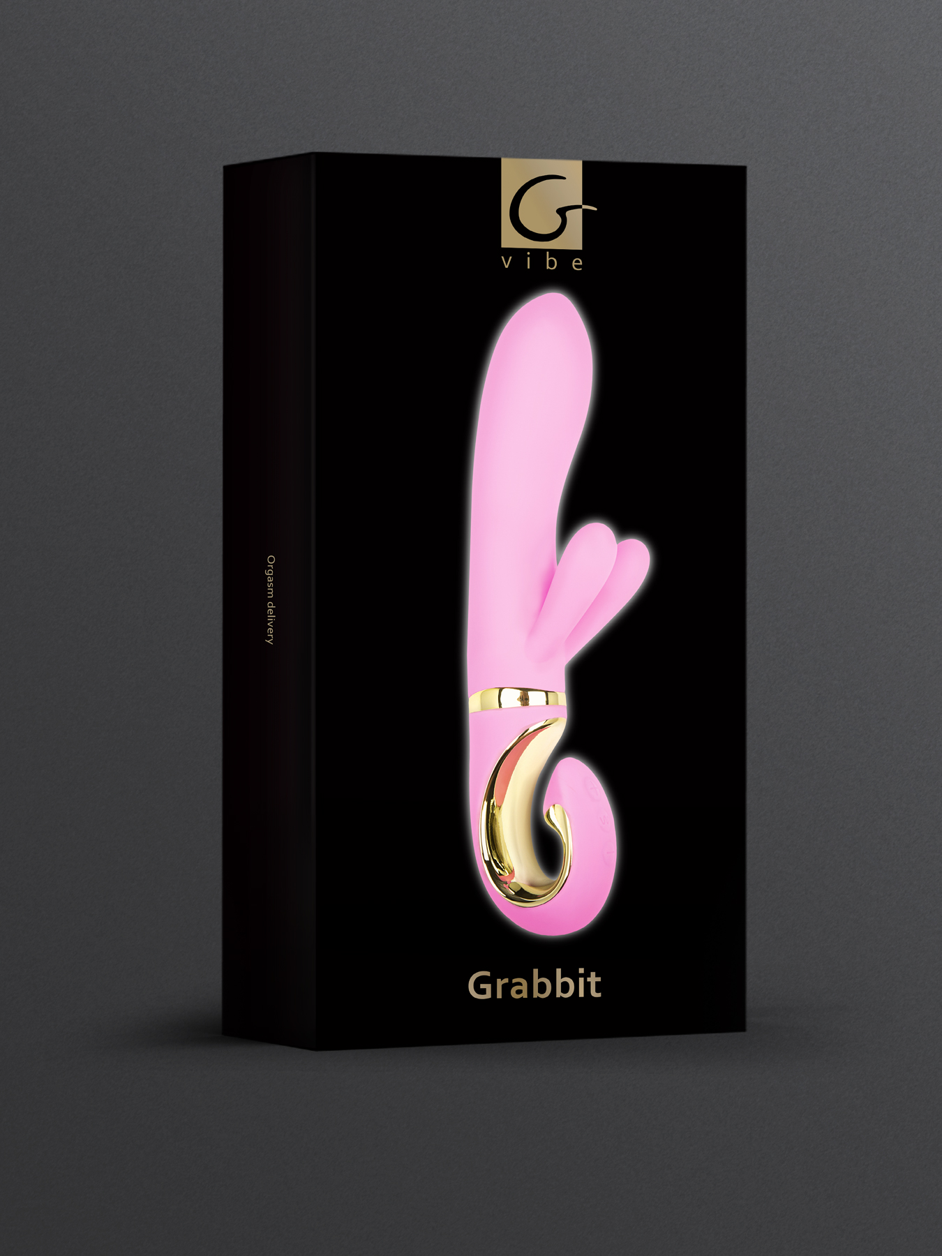 Вибратор-кролик Gvibe Grabbit, 22 см (светло-розовый)