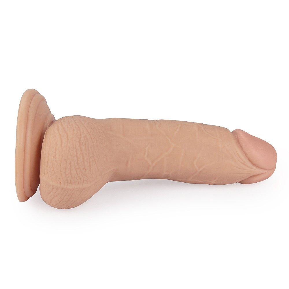 Фаллоимитатор LoveToy 7" Real Extreme, 18 см (телесный)