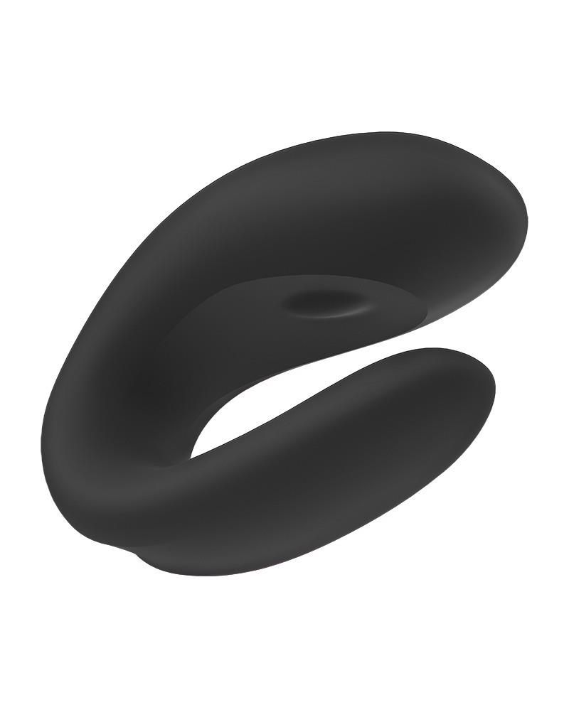 Вібратор для пар Satisfyer Double Joy, 9 см (чорний)