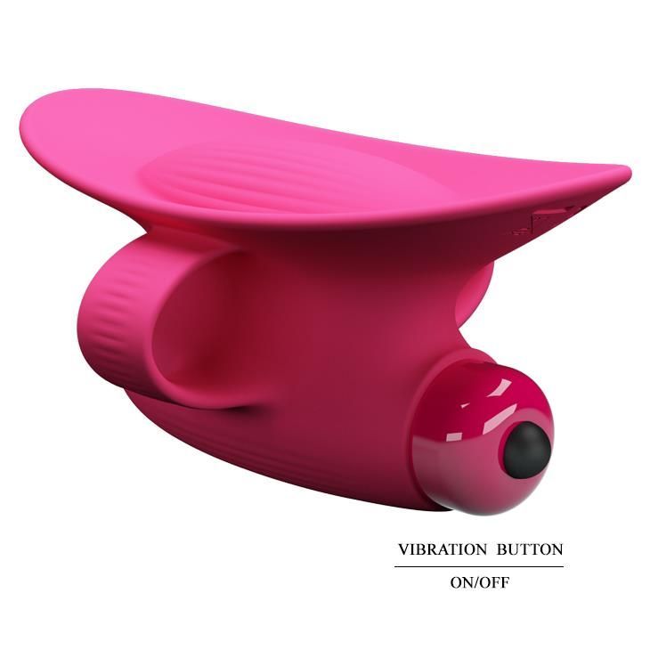 Wibrator na palec Pretty Love Nelly, 9,3 cm (różowy)