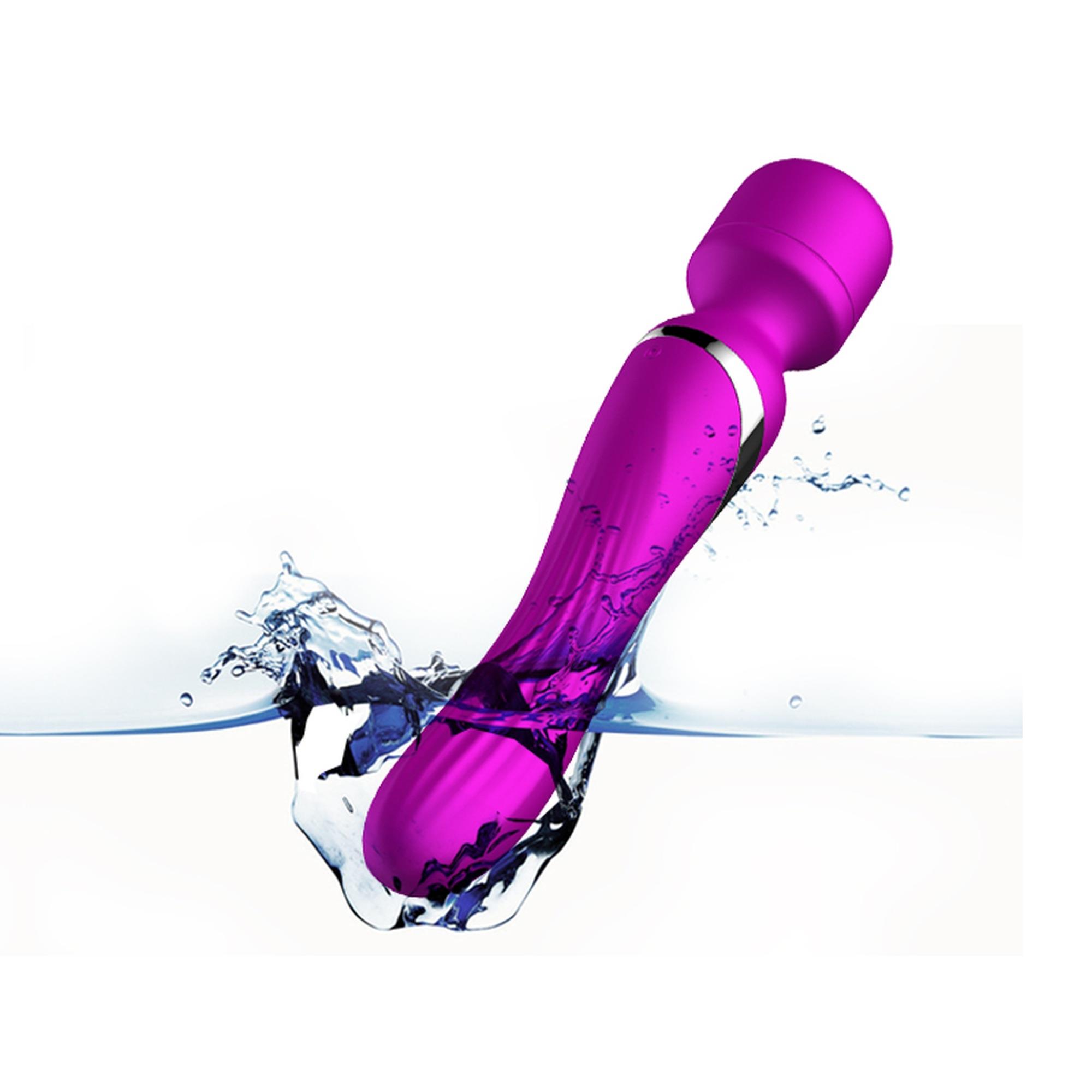 Вибратор B - Series Fox Dual Massager Pulsator, 22.6 см (фиолетовый)