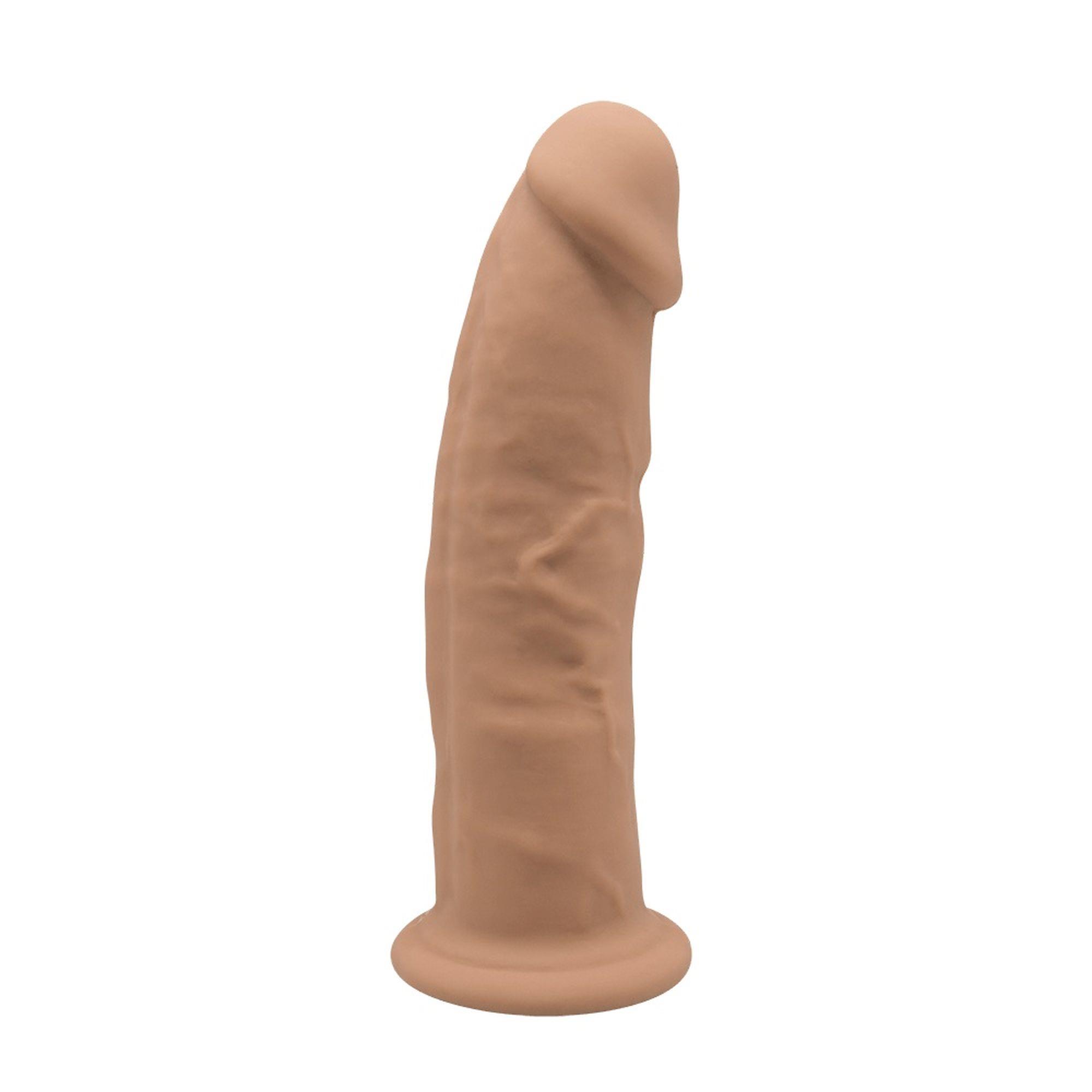 Фаллоимитатор SilexD Silicone Dildo Model 2 Size 7.5", 19 см (телесный)