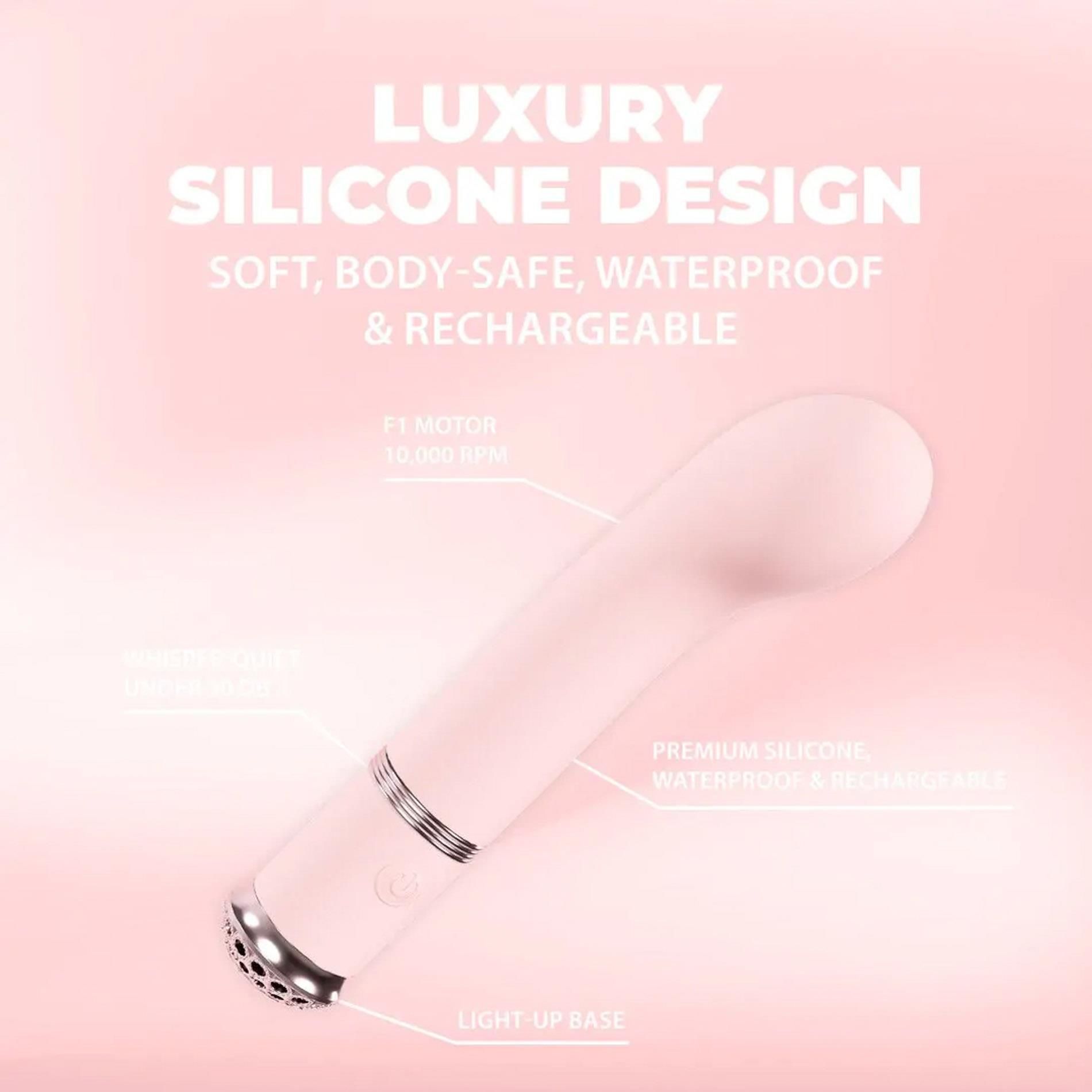 Wibrator Loveline Cherie G-Spot, 14 cm (różowy)