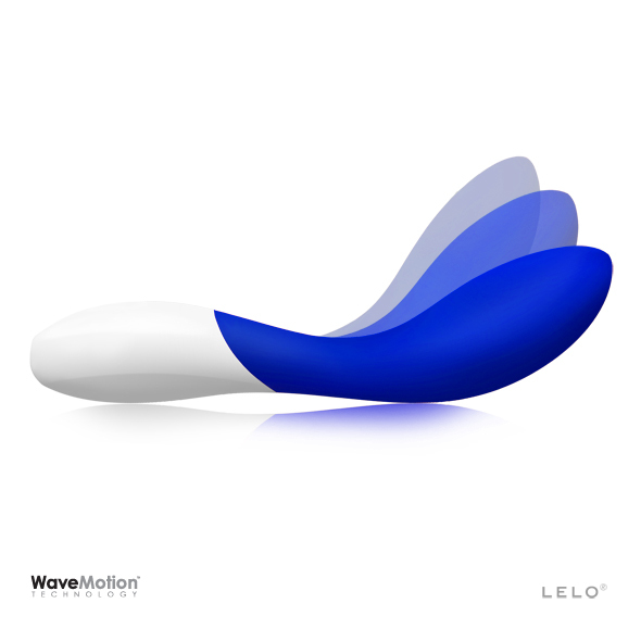 Вибратор Lelo Mona Wave, 19,5 см (синий)