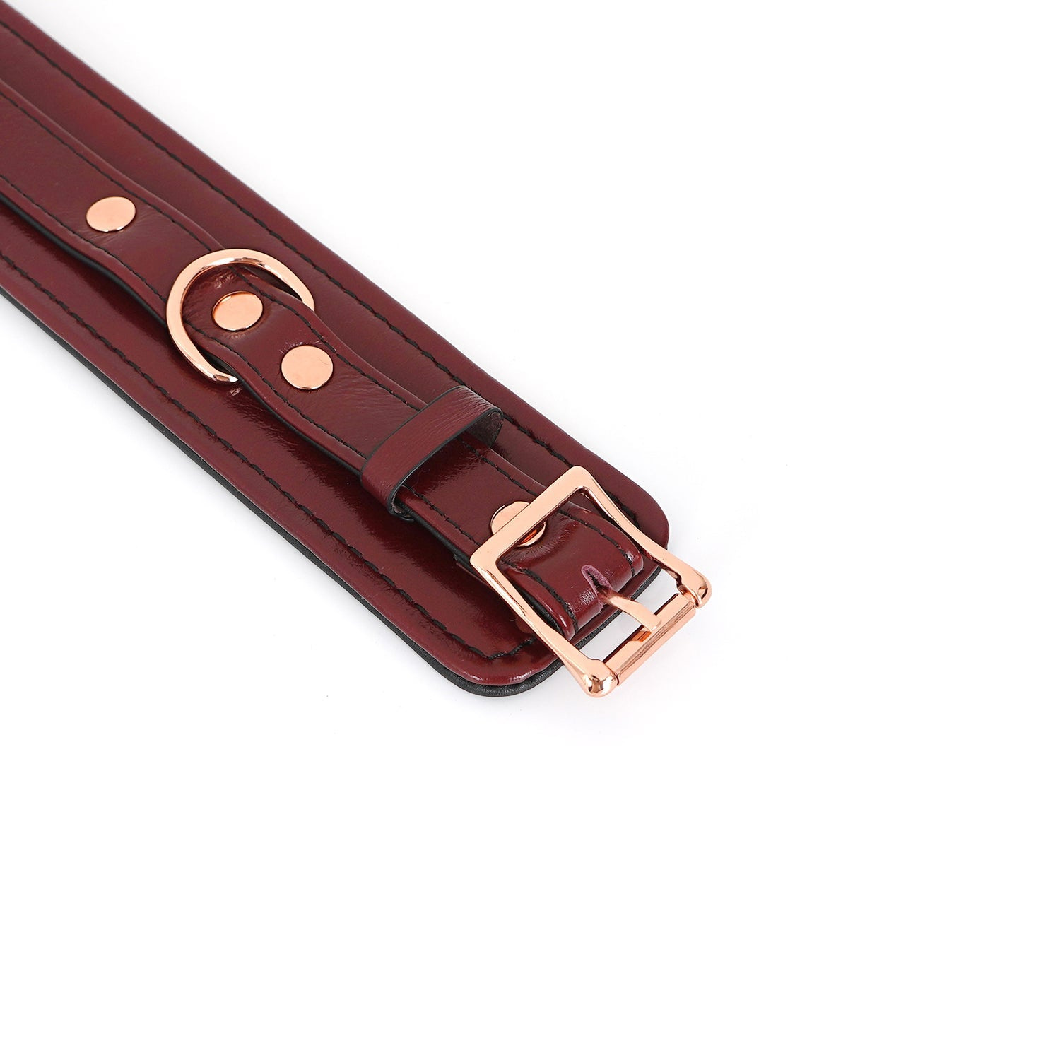 Наручники Liebe Seele Wine Red Handcuffs, 27 см (бордовый)