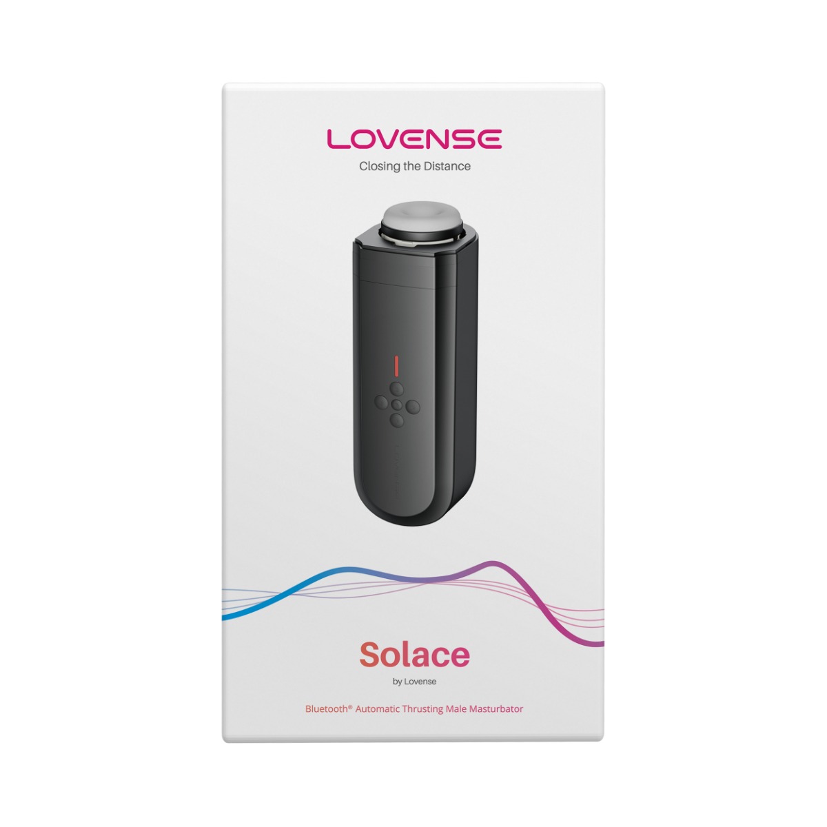Мастурбатор Lovense Solace, 29,4 см (черный)