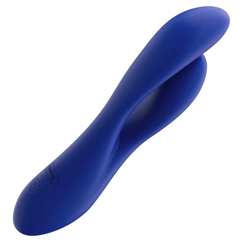 Вибратор Lovetoy L’Allure Pulse, 19 см (синий)