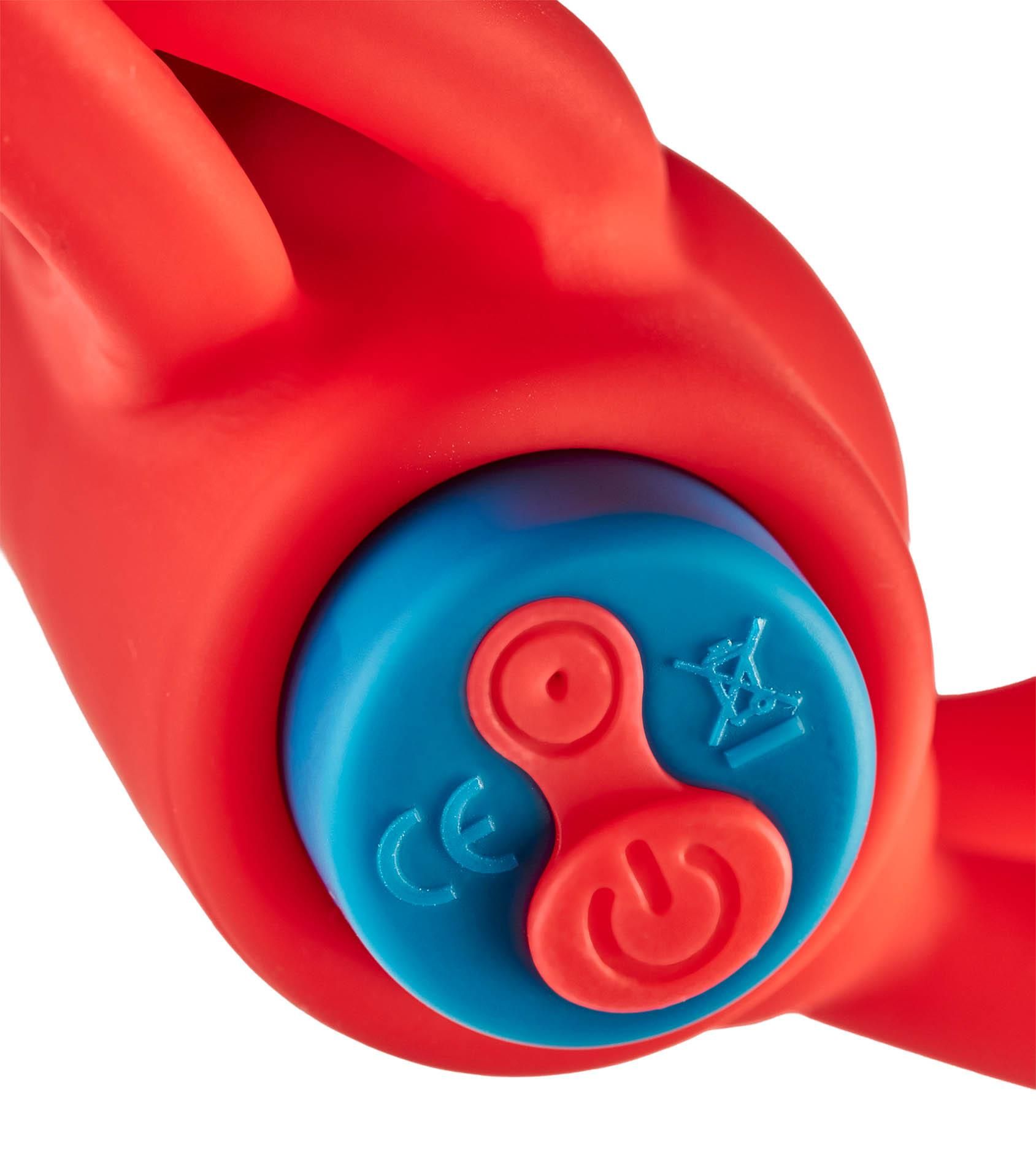 Pierścień erekcyjny Dream Toys Thrill Ring, 10 cm (czerwony)