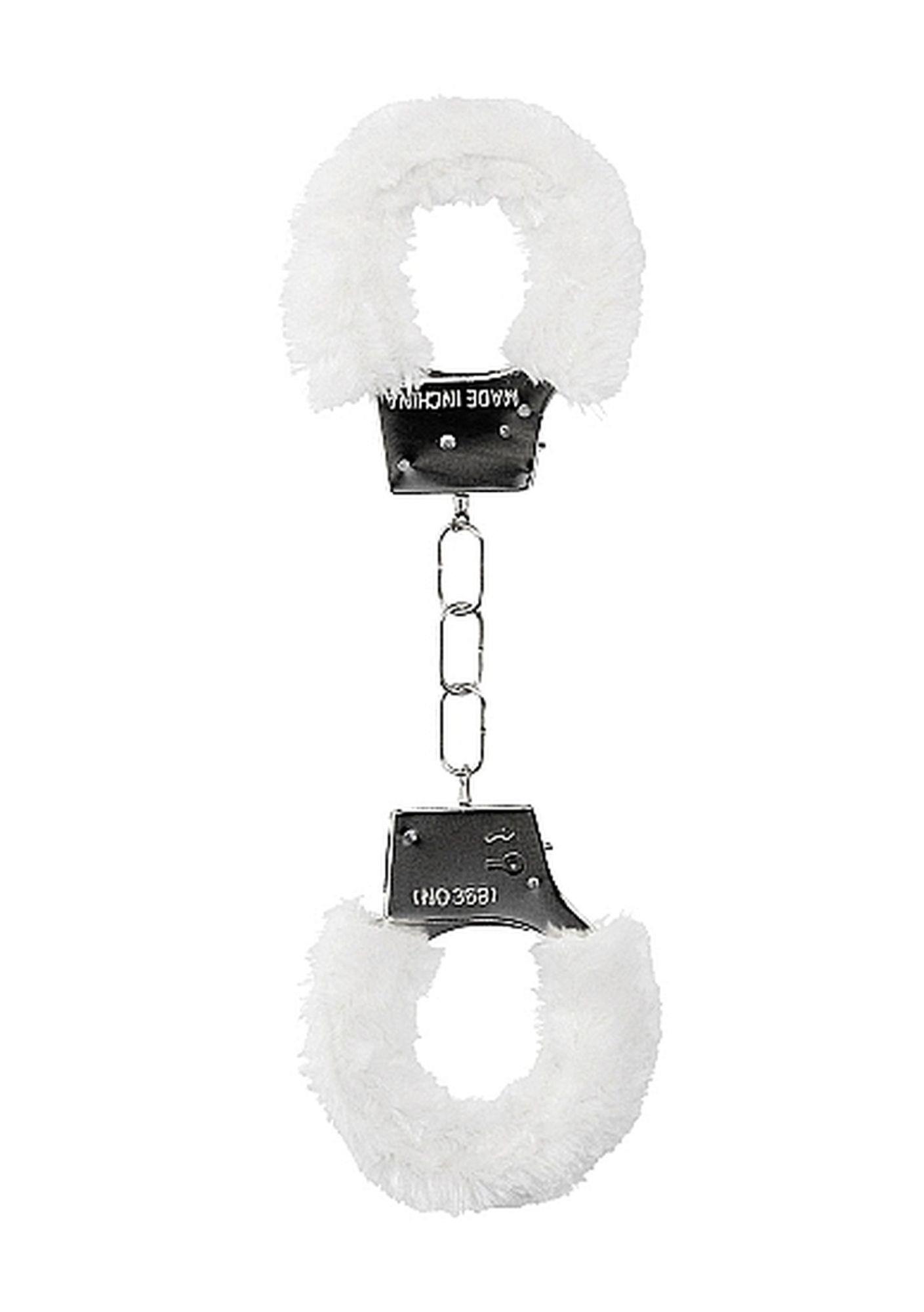Наручники Ouch! Handcuffs Furry (белый)