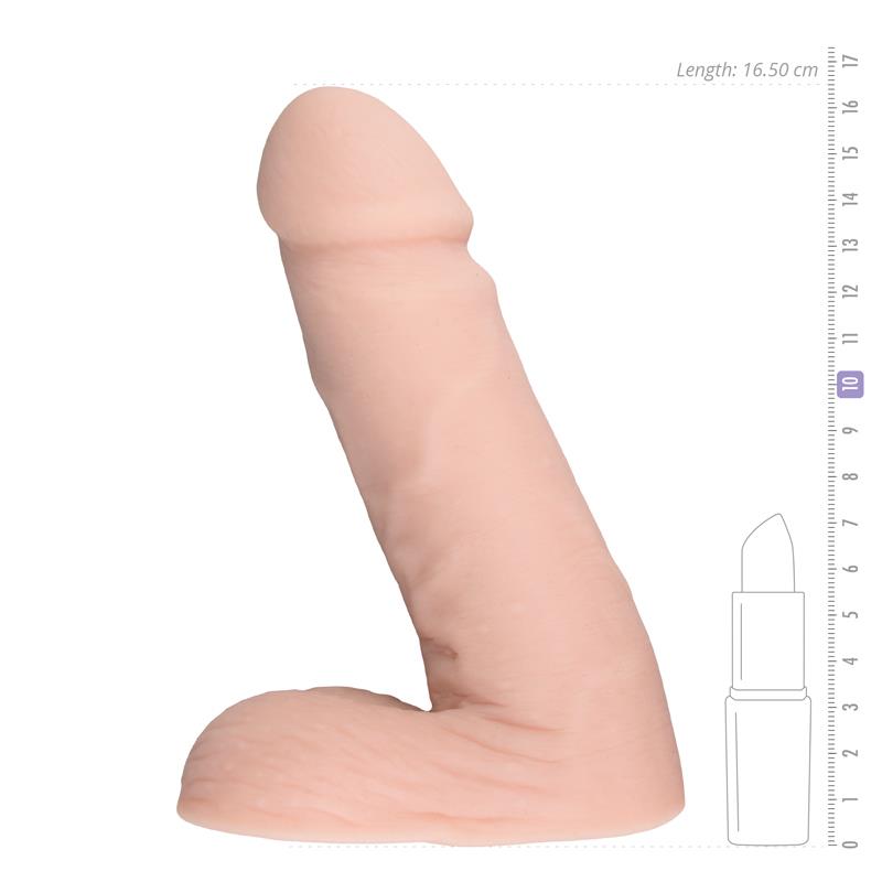 М'який фалоімітатор FleshLight Limpy Medium, 16,5 см (тілесний)