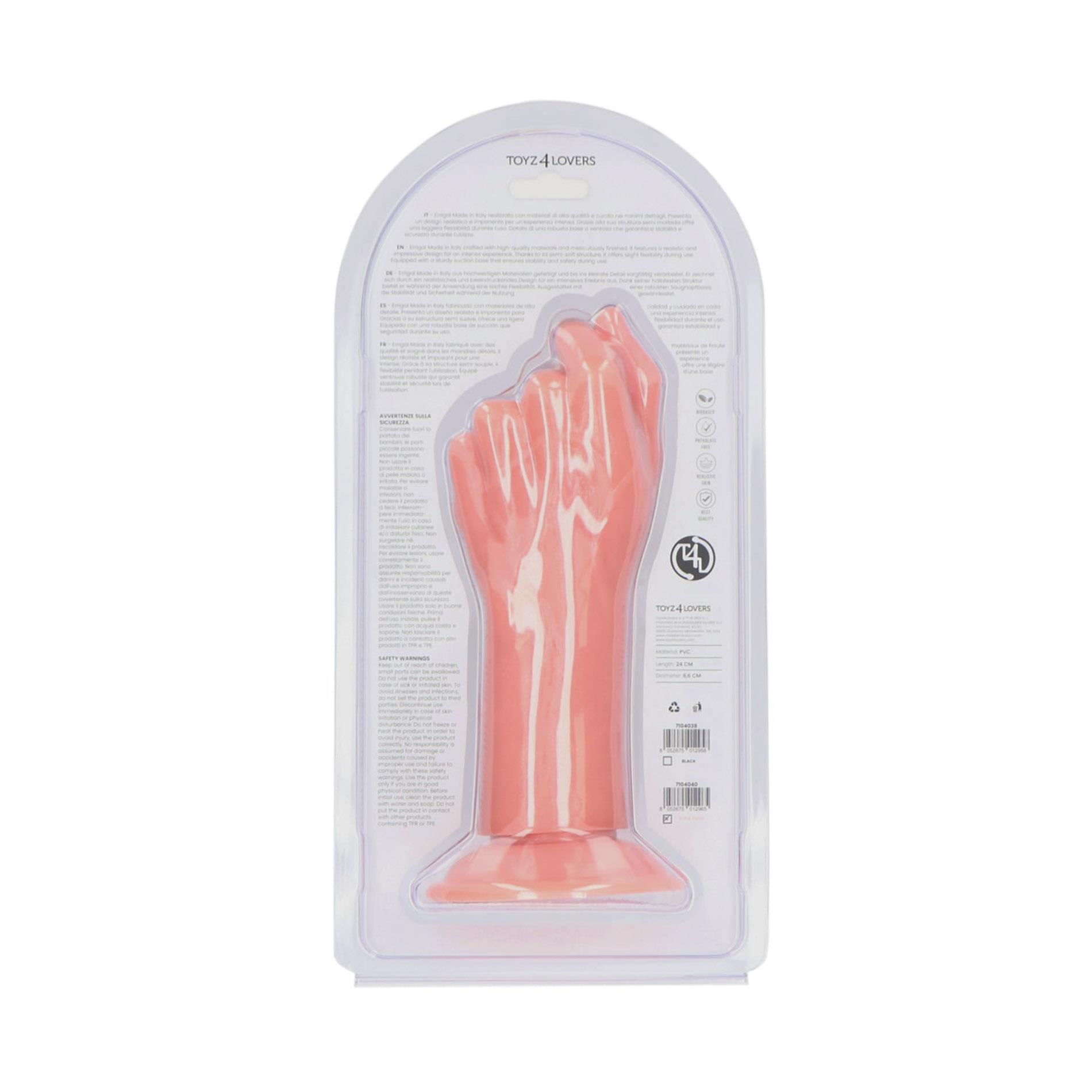 Рука для фістингу Toyz4lovers Pugno Fisting Errigal, 24 см (тілесний)