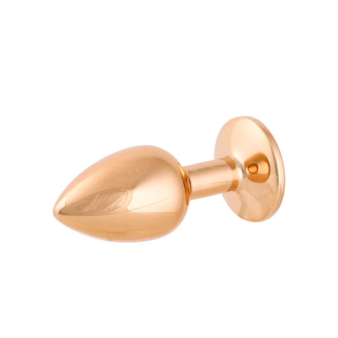 Korek analny z kryształem Simply Pleasure S, 7 cm (różowy)