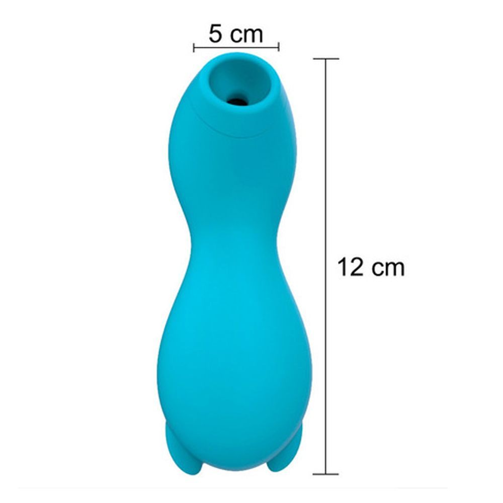 Вакуумный стимулятор клитора Sucking Vibrator (бирюзовый)