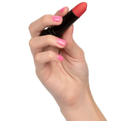 Вибратор CalExotics Hide And Play Lipstick, 8.2 см (красный)