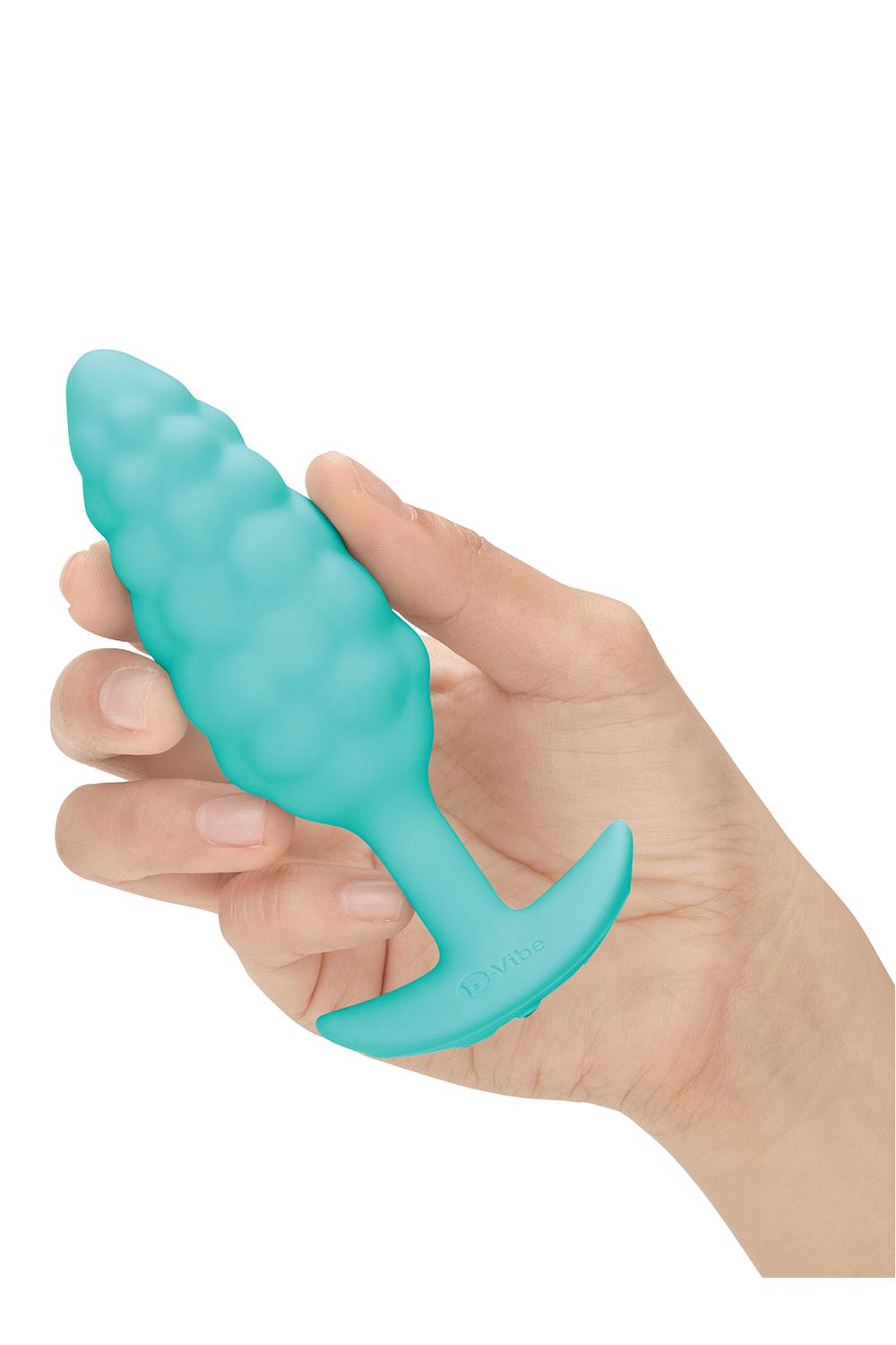 Korek analny B-Vibe Bump, 12 cm (miętowy)