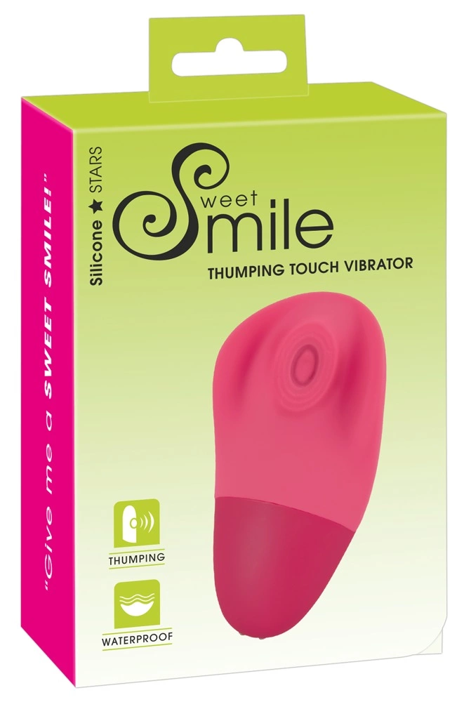 Вибратор в трусики Sweet Smile Pulsating Lay-on V, 11.7 см (розовый)