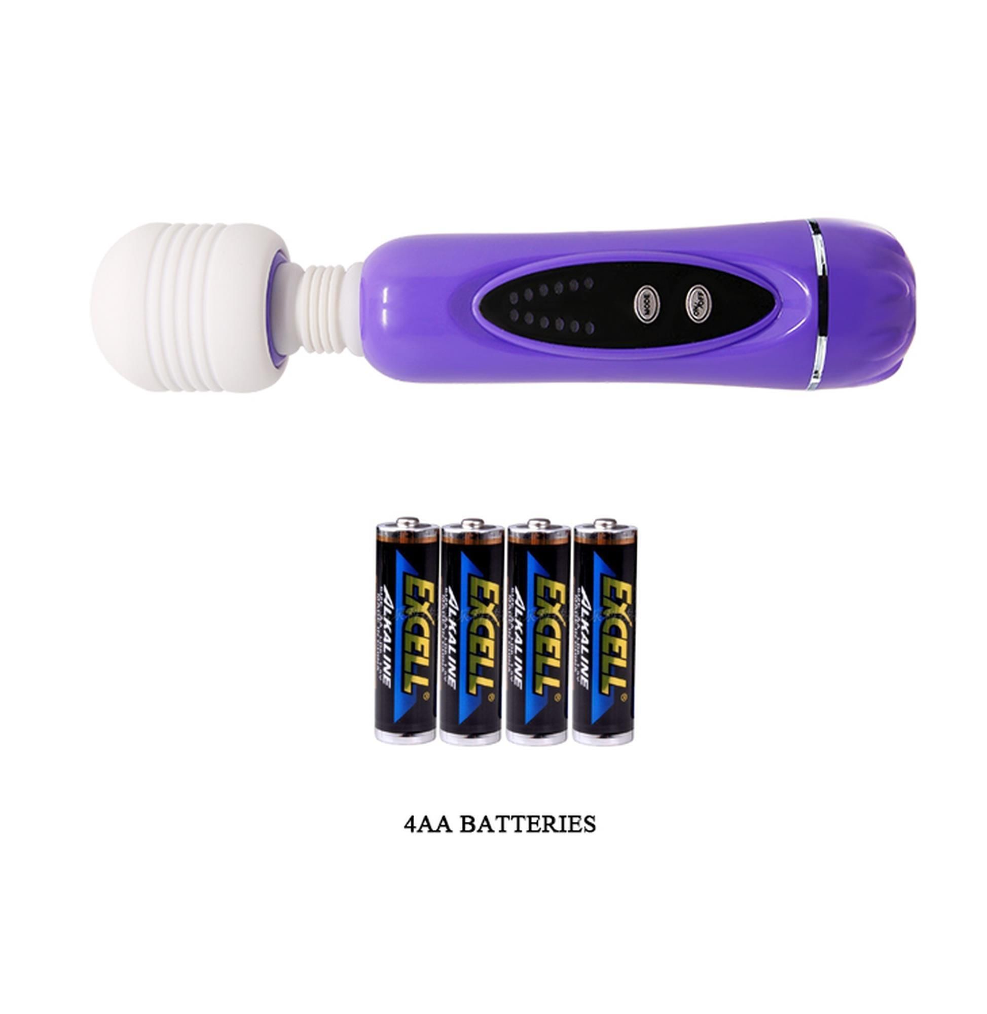 Вибромассажер Baile Magical Massager, 20 см (фиолетовый)
