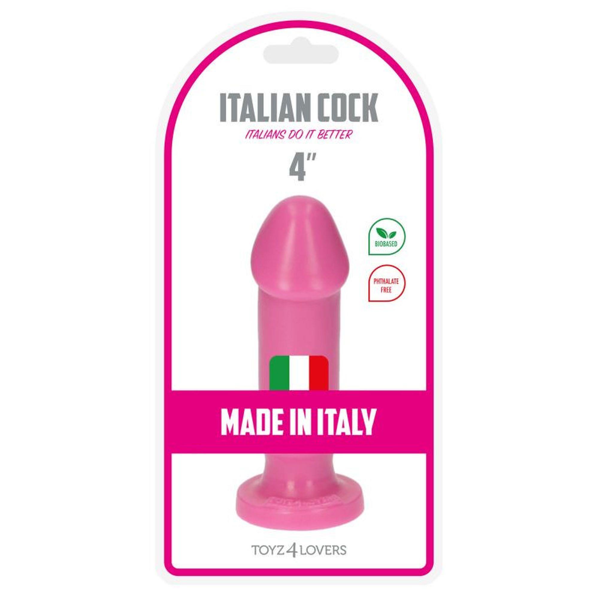 Фаллоимитатор Toyz4lovers Gino, 10.5 см (розовый)