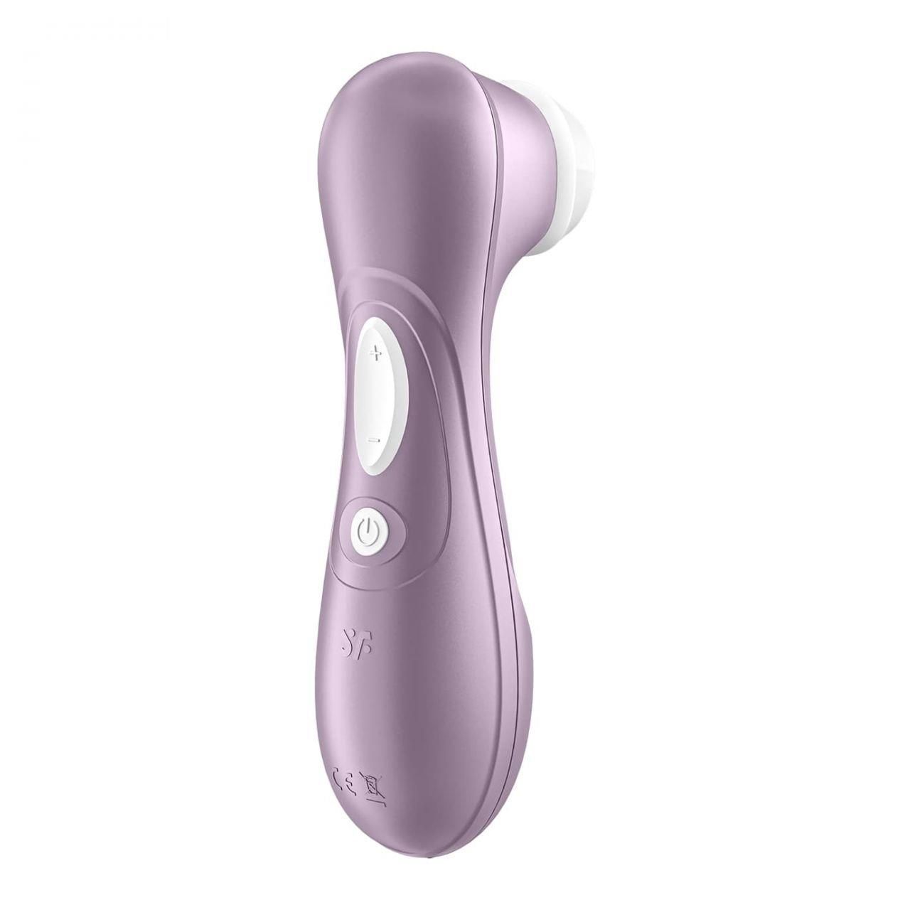 Вакуумний кліторальний стимулятор з вібрацією Satisfyer Pro 2 (фіолетовий)