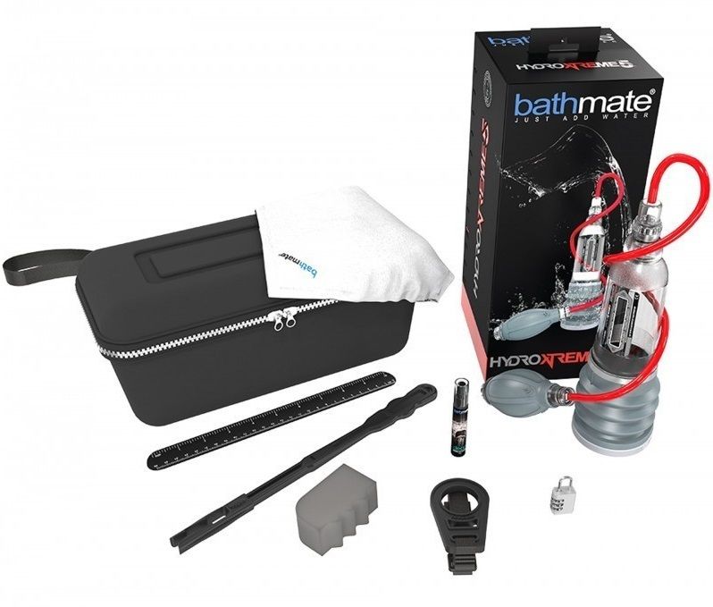 Помпа Bathmate HydroXtreme 5, 26 см (прозрачный)