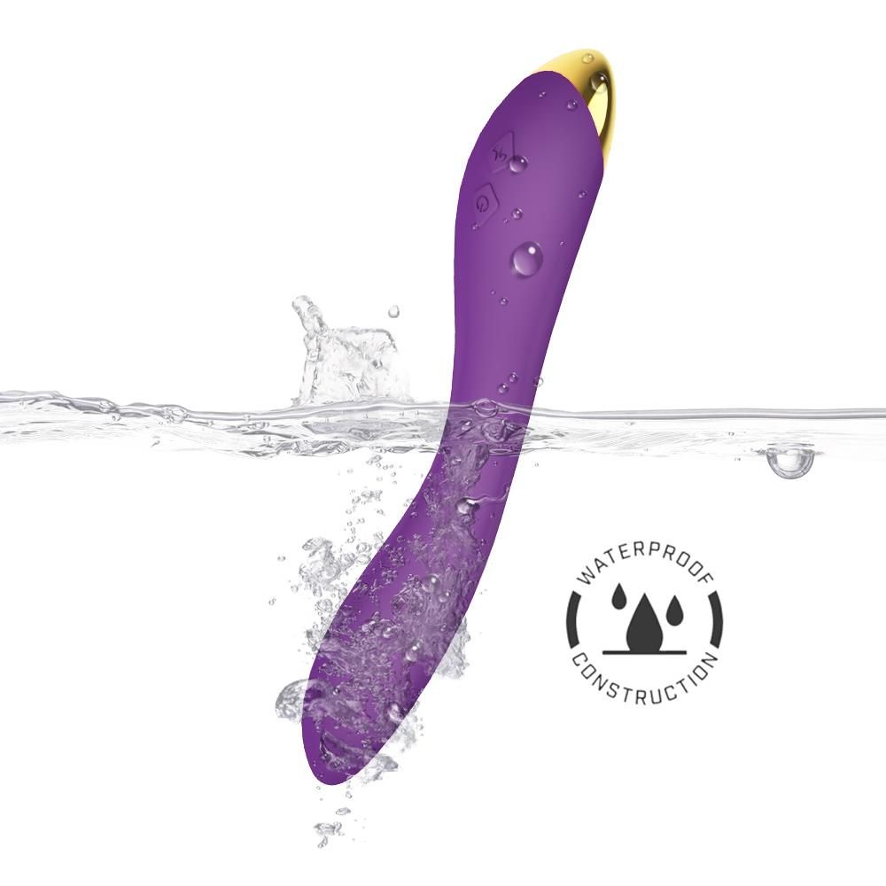 Вибратор B - Series Joy Flamingo, 22.2 см (фиолетовый)