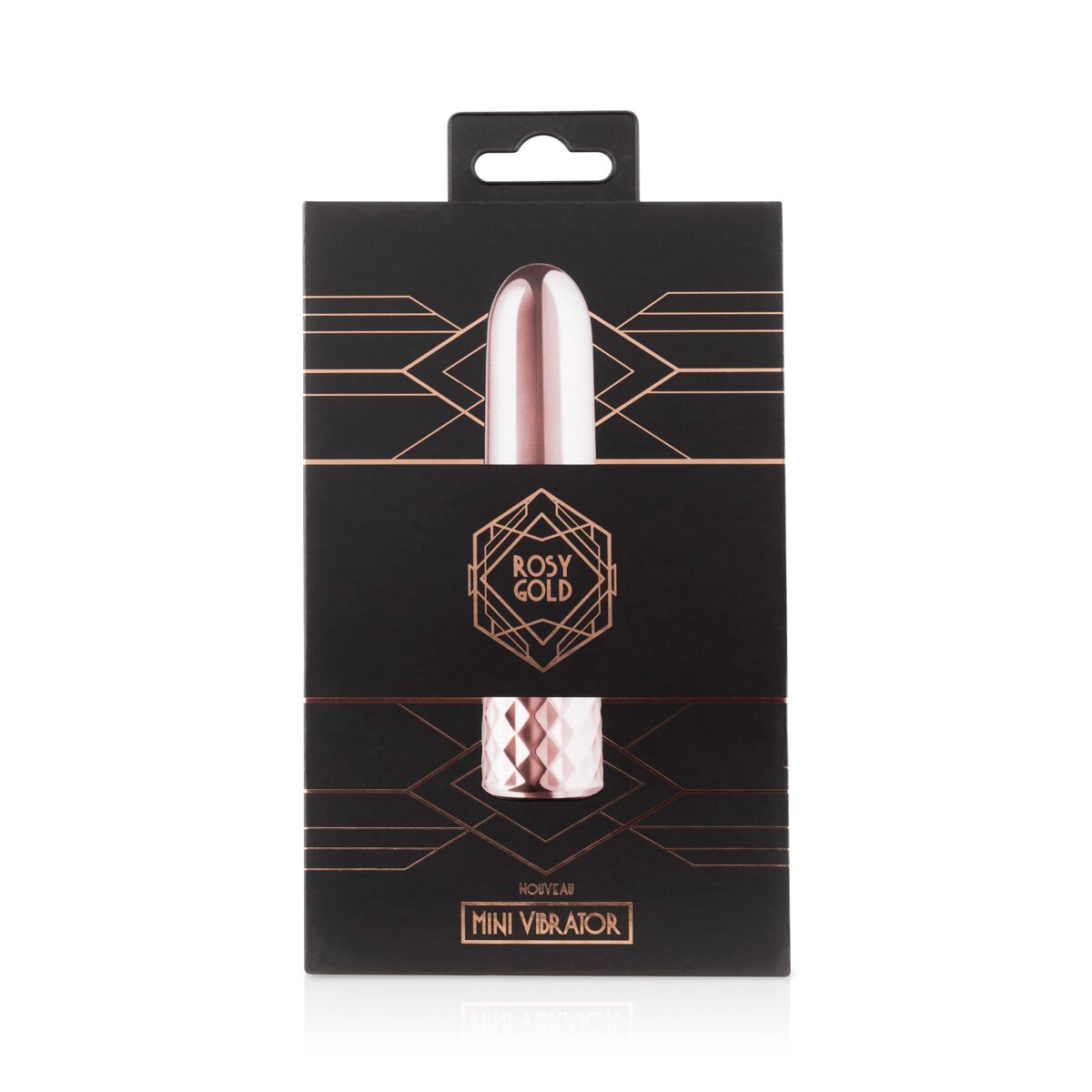 Вибратор Rosy Gold Nouveau Mini, 9 см (розовое золото)