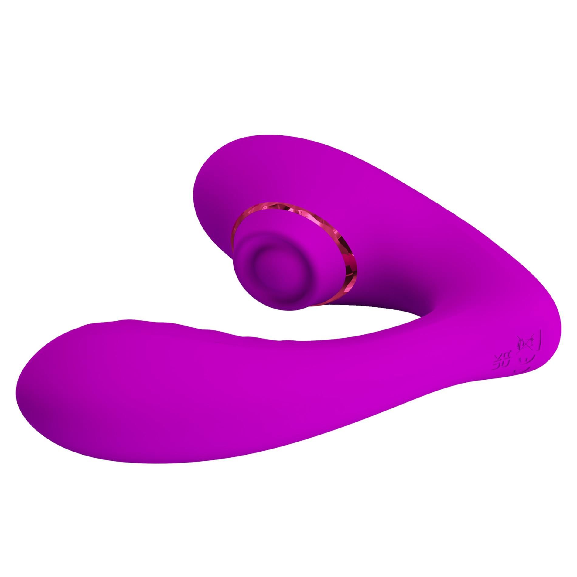 Wibromasażer Pretty Love Naty Clitoral, 14 cm (różowy)